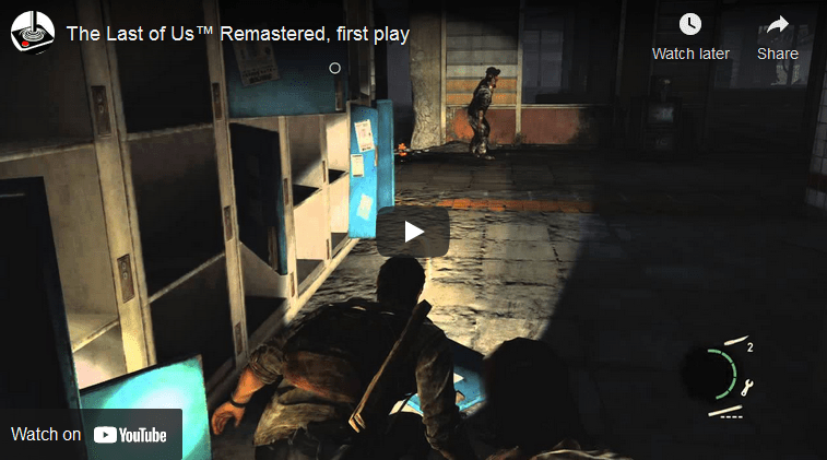 playing ‘last of us’ via share&nbsp;play