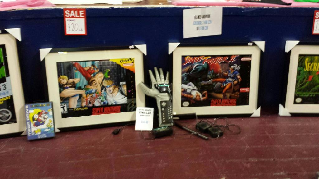Tempted.  Power glove