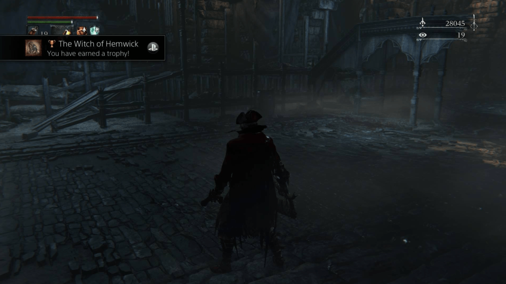Bloodborne, witch boss and hunters&nbsp;dream