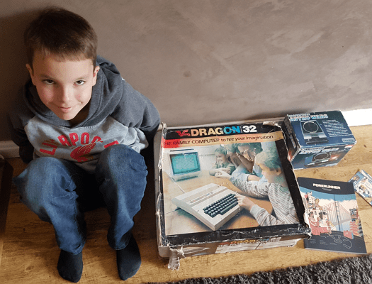 Dragon 32 and Astro Wars&nbsp;pickups