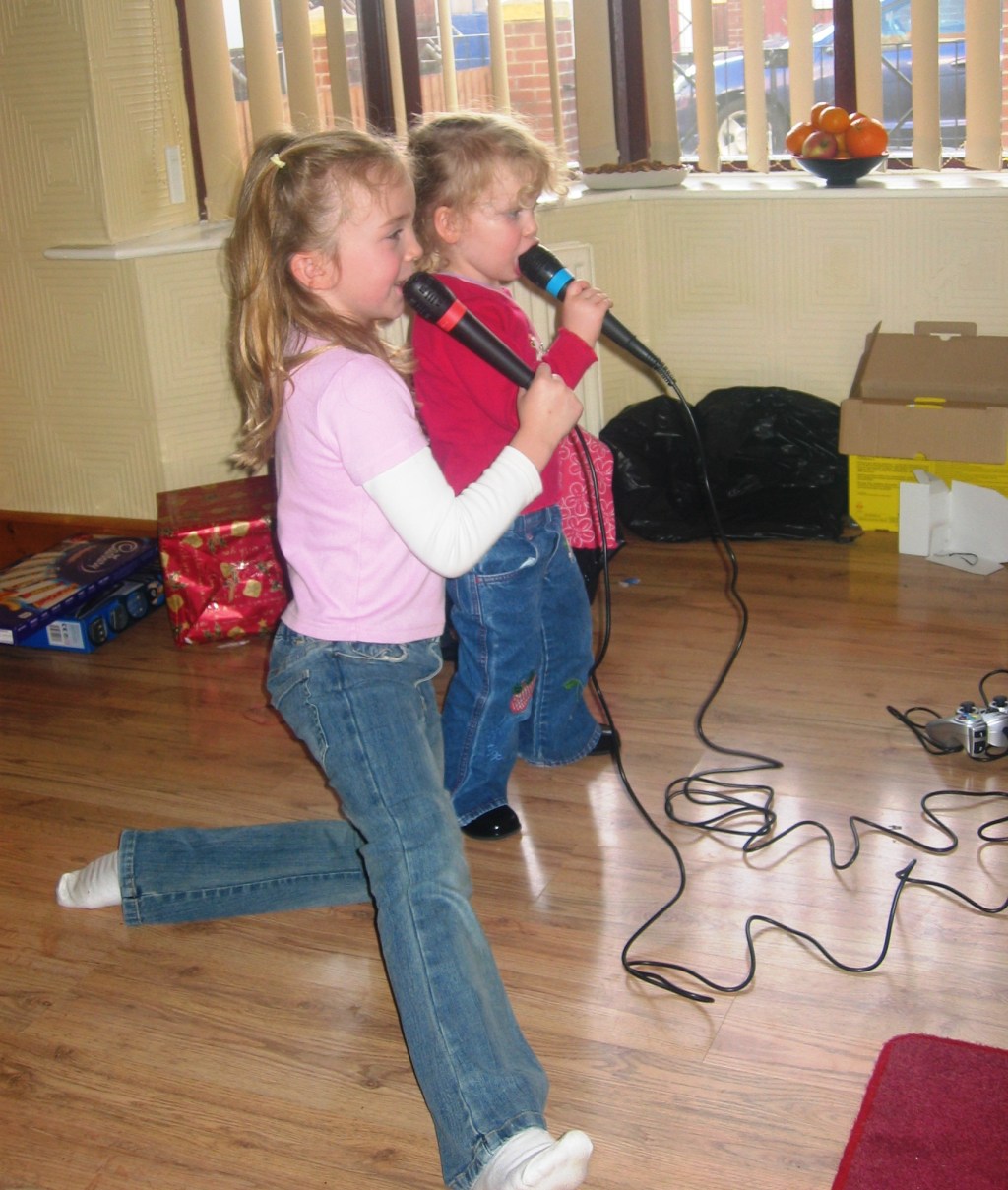 Xmas Singstar fun at Mums &&nbsp;Dads