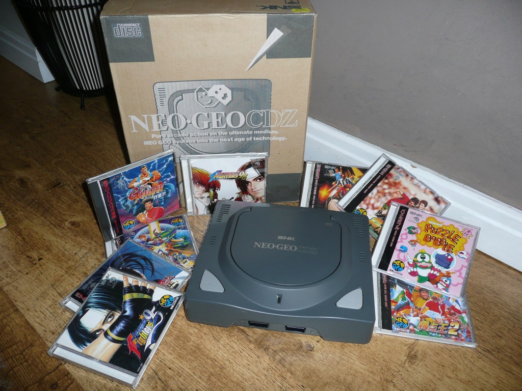 Neo Geo CDZ added to the&nbsp;collection