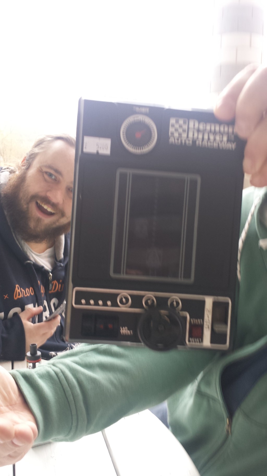 DEMON DRIVER – – hand held by Tomy 1978,&nbsp;fixed