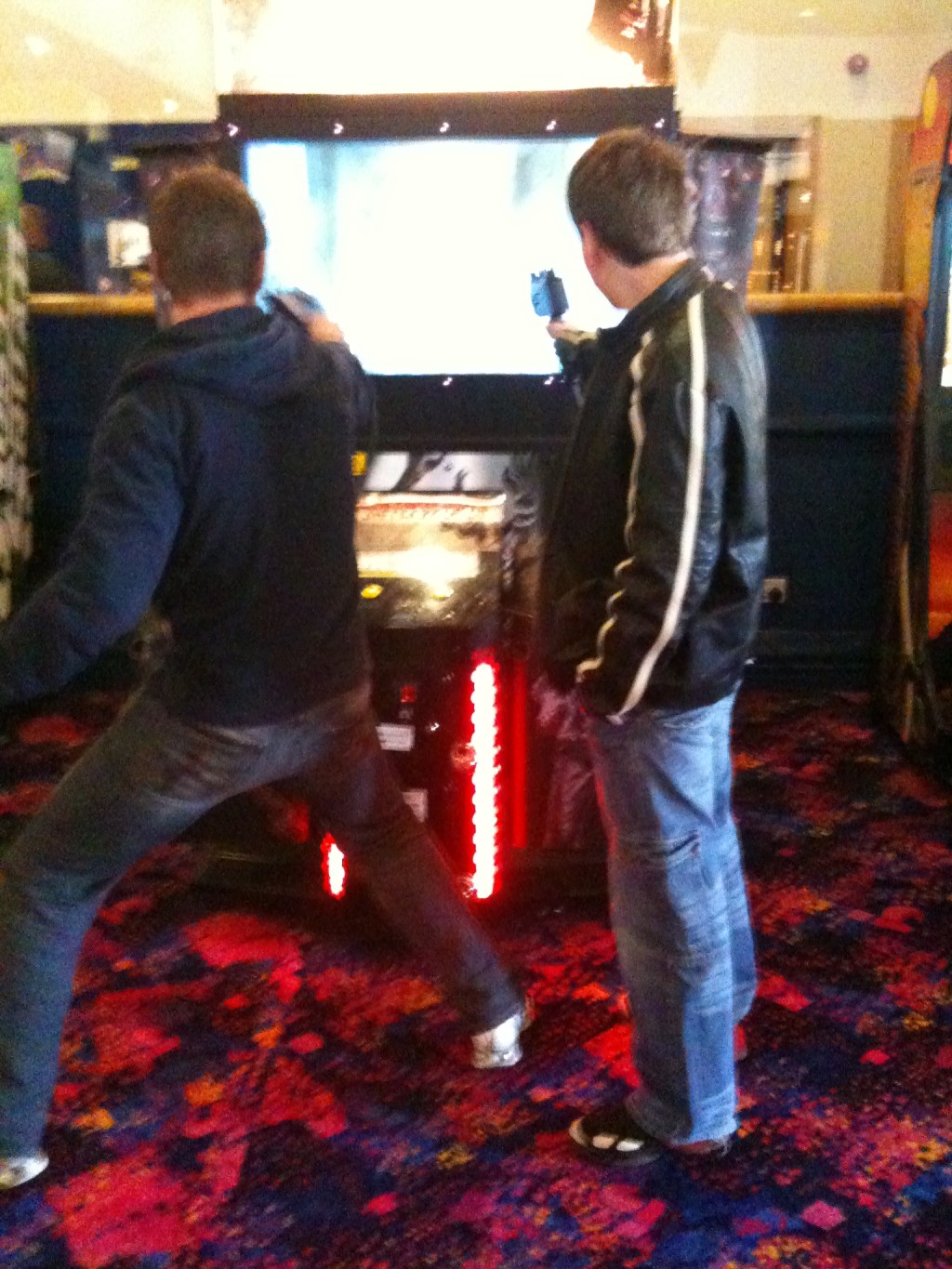 Chris and Lewis at the Arcades in&nbsp;Portsmouth