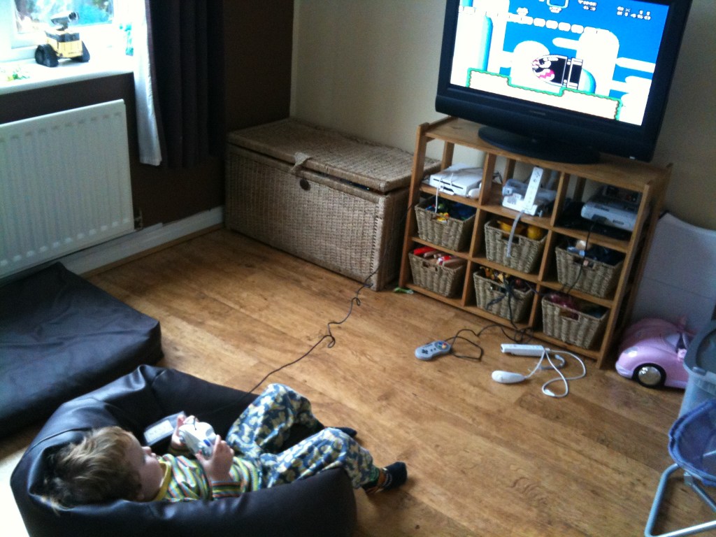 This is how you create a gamer&nbsp;:-)