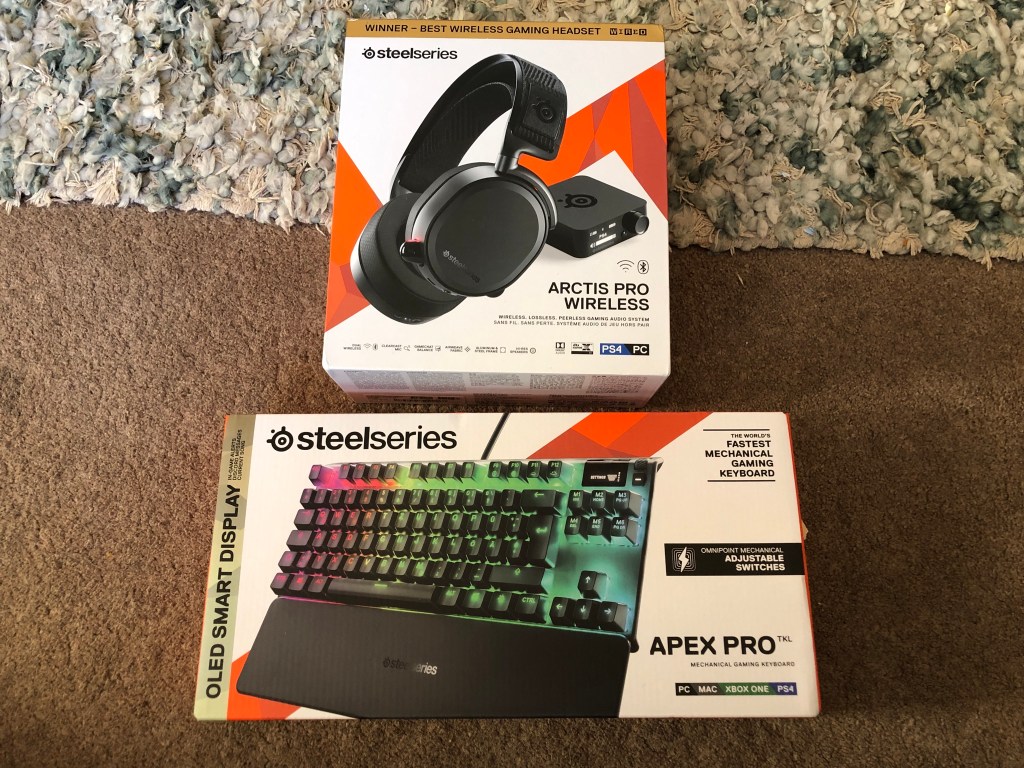 New Gaming Headset and&nbsp;Keyboard