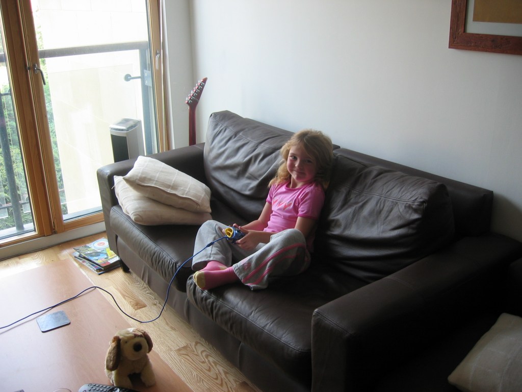 Gaming in Leeds flat,&nbsp;Leia