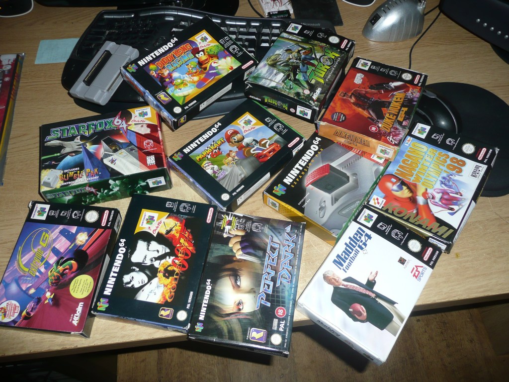 Gift from Chris, N64&nbsp;goodies