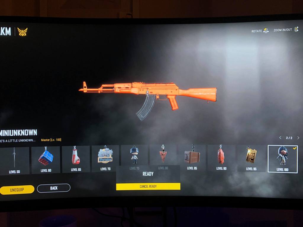 Levelled Up AKM to 100, get&nbsp;in