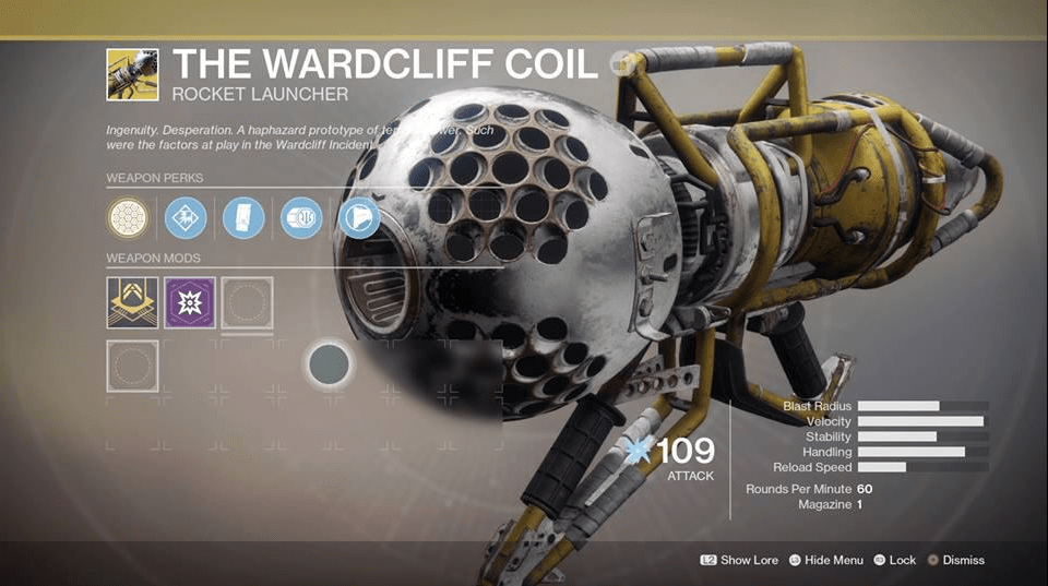 My first exotic random drop, Destiny&nbsp;2