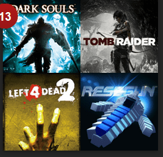 Top games I played&nbsp;2013