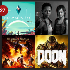 Top games I played&nbsp;2016