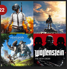 Top games I played in&nbsp;2017