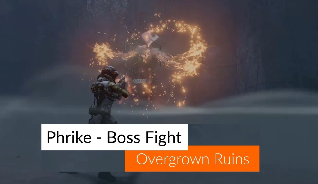 Returnal, Phrike Boss Fight (Boss #1, Full&nbsp;Fight)