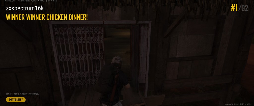 Still got the skills, PUBg Solo Chicken&nbsp;Dinner