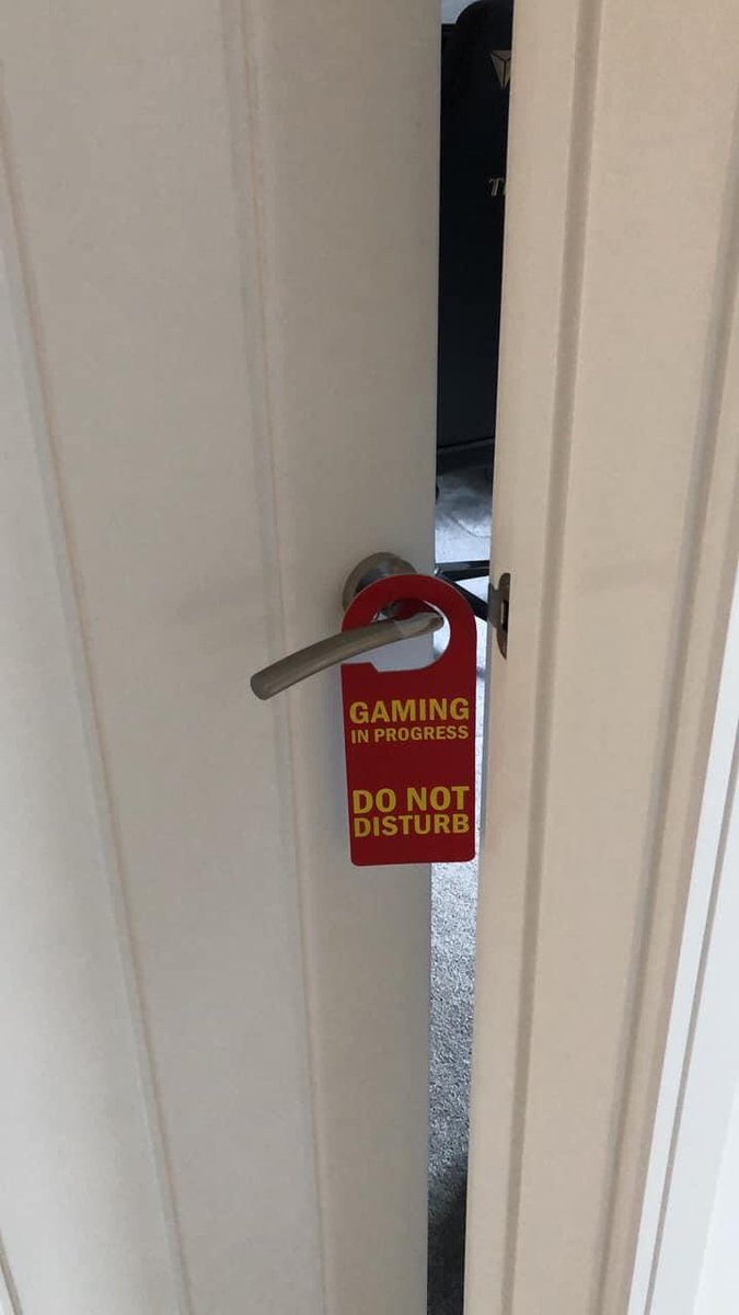 New sign for the office&nbsp;door