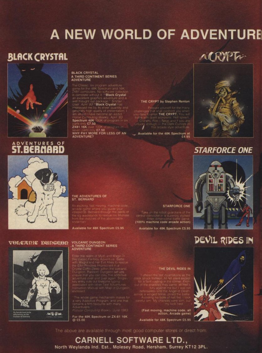 Old video game&nbsp;adverts