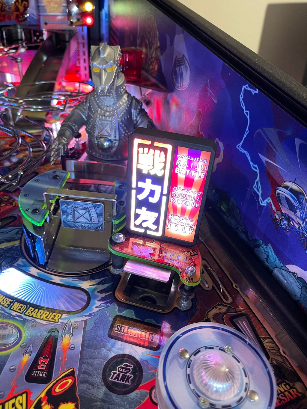 Tokyo Neon Sign mode on my Godzilla&nbsp;(Stumblor)