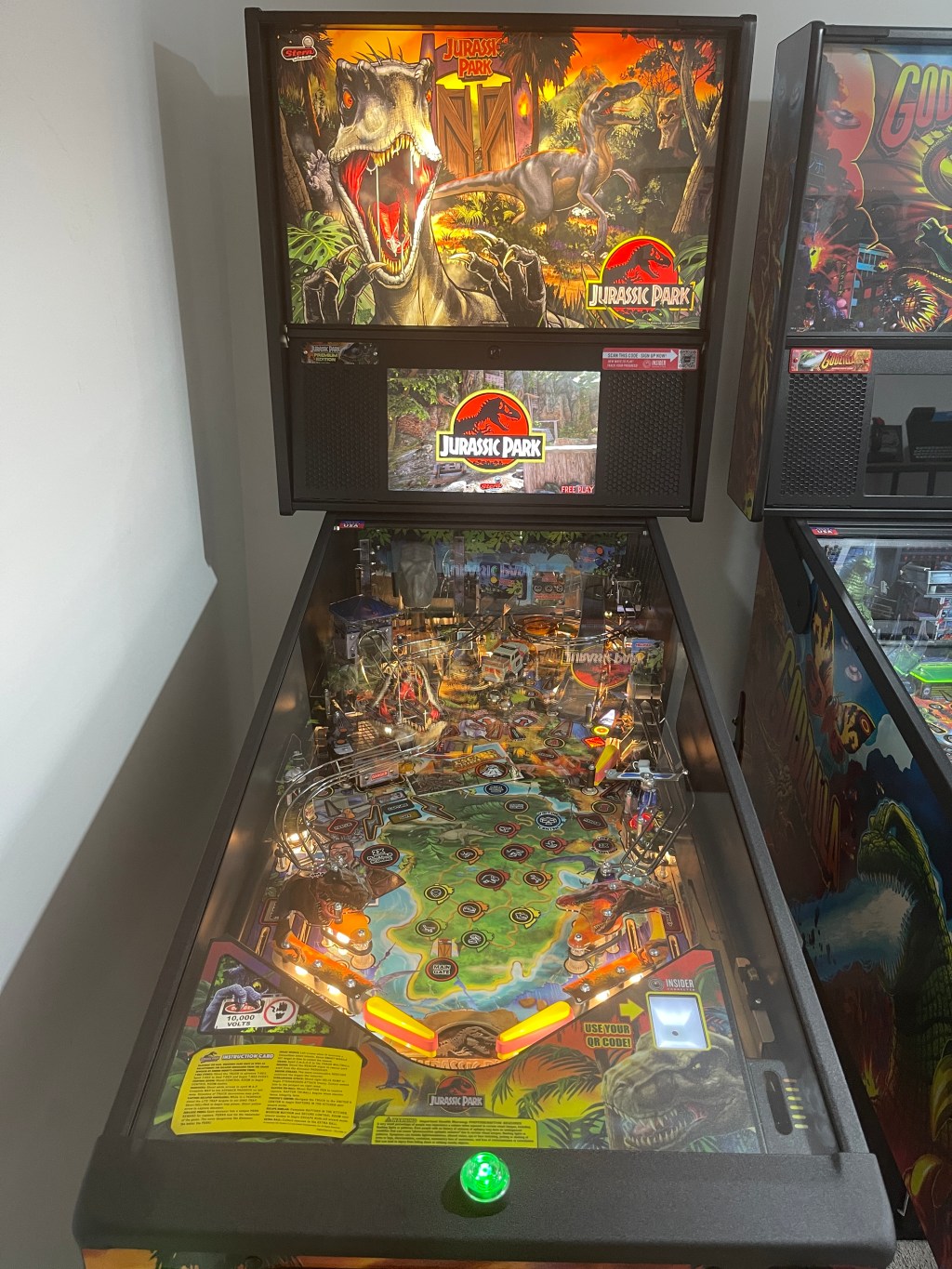 New Pinball Machine: Luke’s Favourite, Stern Jurassic&nbsp;Park