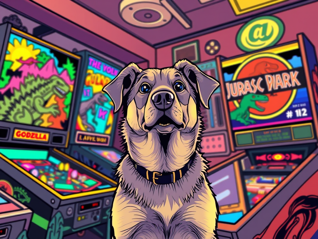 Astro the Pinball Guide&nbsp;Dog