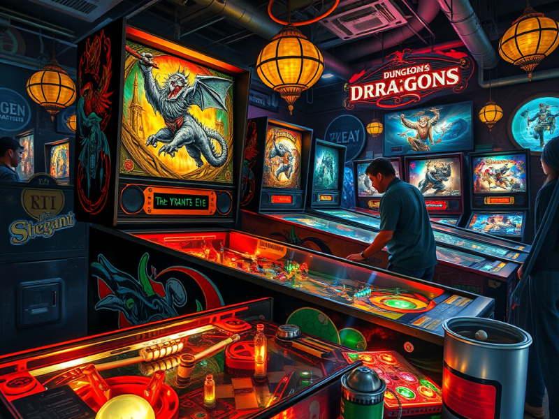 Exploring Stern’s Dungeons & Dragons Pinball&nbsp;Machine
