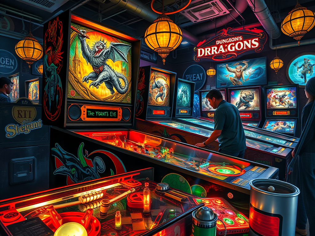 Exploring Stern’s Dungeons & Dragons Pinball&nbsp;Machine
