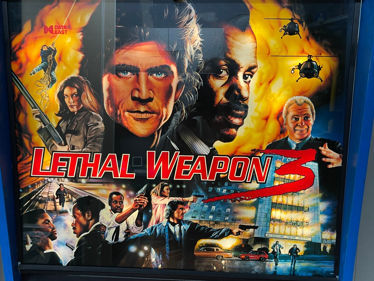 New Pinball day, Lethal Weapon&nbsp;3