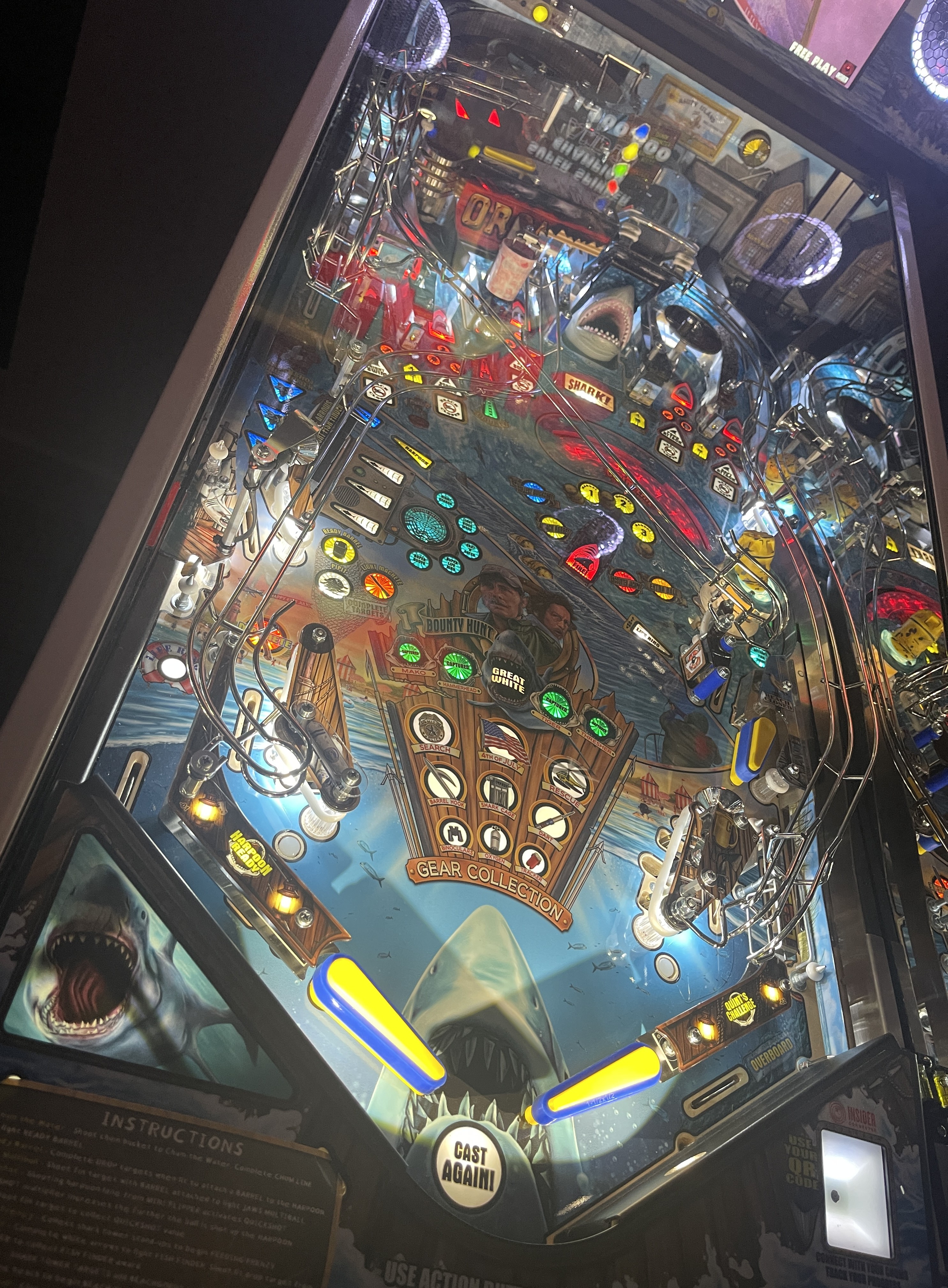 Jaws Premium pinball machine