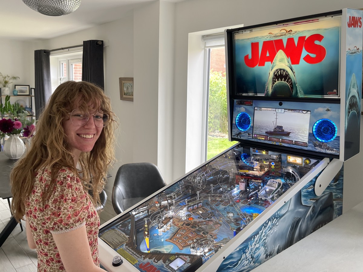 Mia Enjoying Jaws
